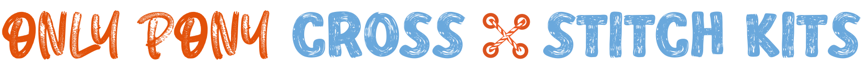 Cross Stitch Kits Schriftzug