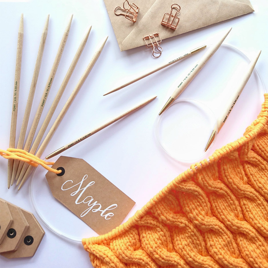 Maple Wood Circular Knitting Needles — Hobby & Crafts LLC