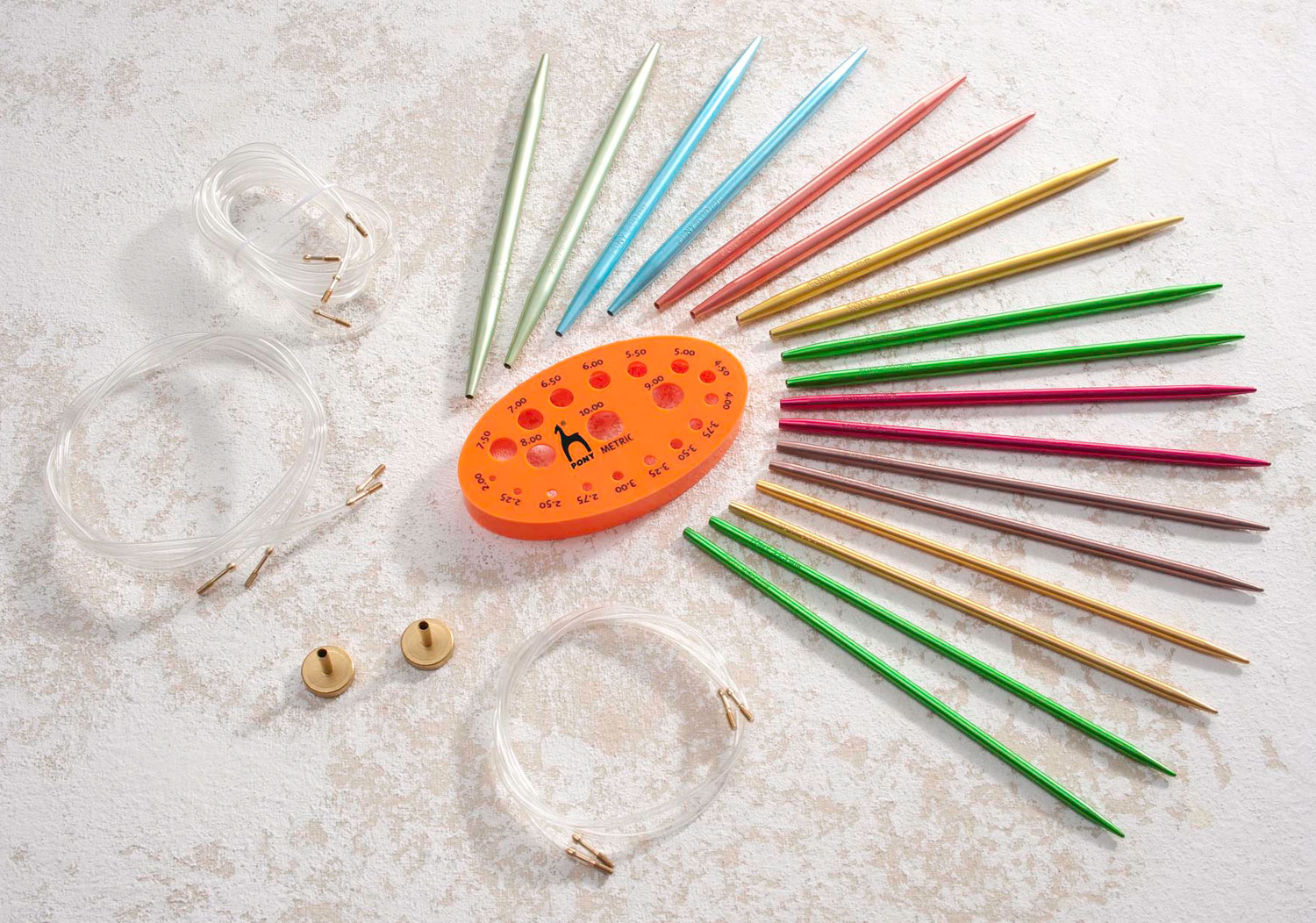 PONY SLICK Häkelnadel-Set