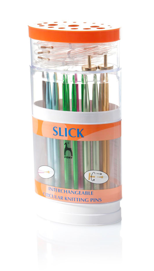 PONY SLICK Häkelnadel-Set